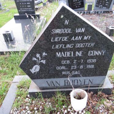 ROOYEN Madeline Conny, van 1938-1981