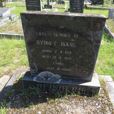 REINDERS Sydney Isaac 1921-1977