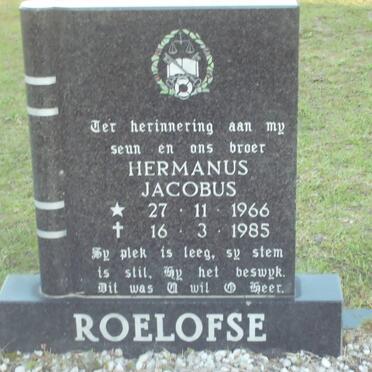 ROELOFSE Hermanus Jacobus 1966-1985