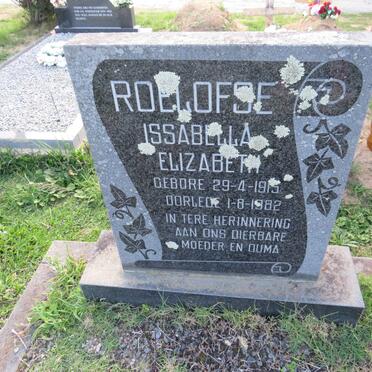 ROELOFSE Issabella Elizabeth 1915-1982