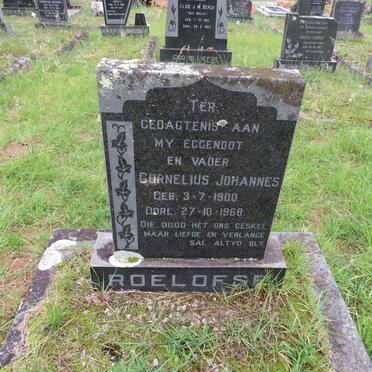 ROELOFSE Cornelius Johannes 1900-1968