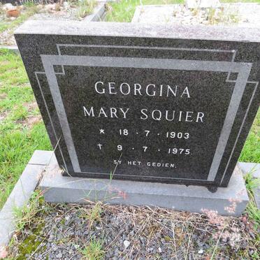SQUIER Georgina Mary 1903-1975