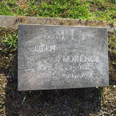 SMIT Edith Florence 1922-1992