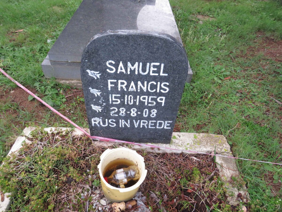 SAMUEL Francis 1959-2008