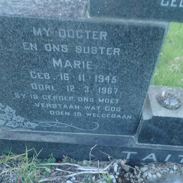 TAIT Kathrina M.E. 1906-1989 :: TAIT Marie 1945-1967 _1