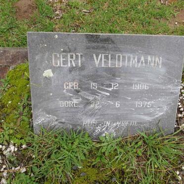 VELDTMANN Gert 1906-1975