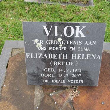 VLOK Elizabeth Helena 1912-2007