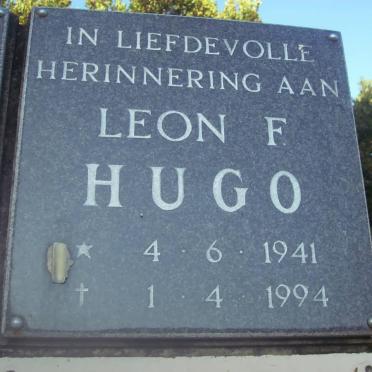 HUGO Leon F. 1941-1994