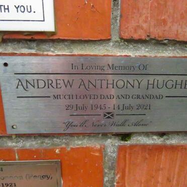 HUGHES Andrew Anthony 1945-2021