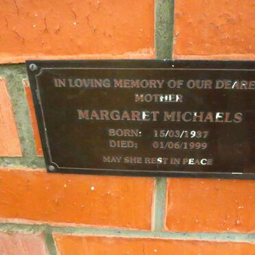 MICHAELS Margaret 1937-1999