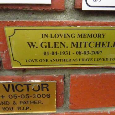 MITCHELL W. Glen 1931-2007