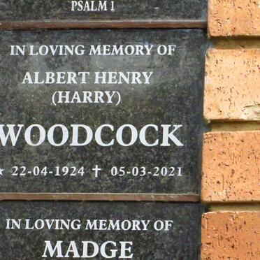 WOODCOCK Albert Henry 1924-2021