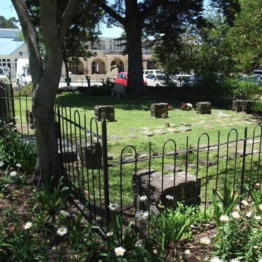 Western Cape, KNYSNA, St George's Anglican Church, church yard