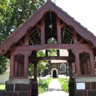 2. Entrance to St George's Anglican Church