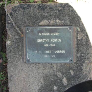 NORTON W.R. 1900-1974 &amp; Dorothy 1898-1985
