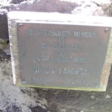 LAMBERT Wendy 1933-1983