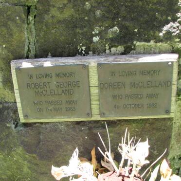 McCLELLAND Robert George -1983 &amp; Doreen -1982