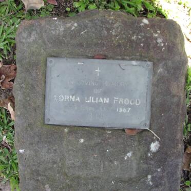 FROOD Lorna Lilian -1967