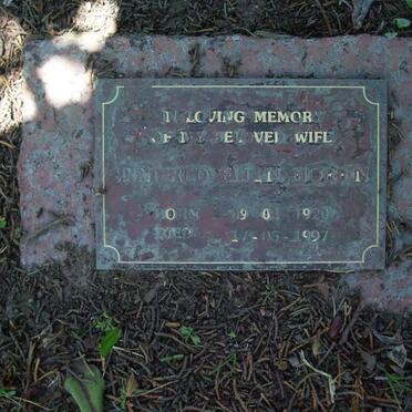 MORGIN Winifred Ellen 1920-1997