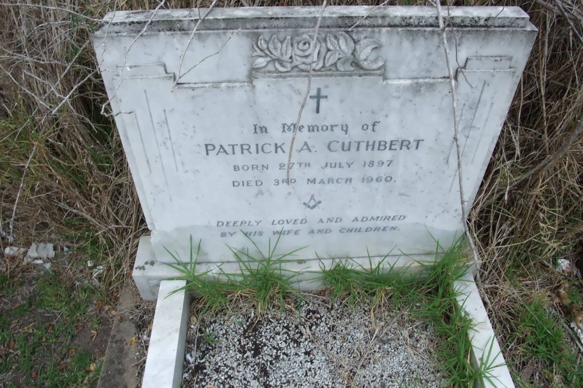 CUTHBERT Patrick A. 1897-1960