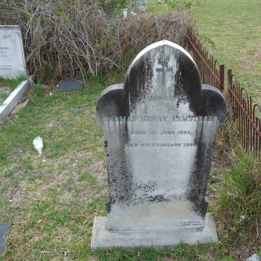 ARMSTRONG Thomas Henry 1859-1888