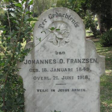 FRANZSEN Johannes O. 1849-1918