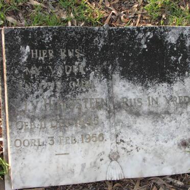 HUYSSTEEN S.J., van 1885-1956