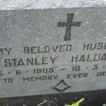 HALDANE Stanley 1905-1961