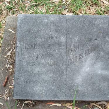 KAPP Isabella A nee BARNARD