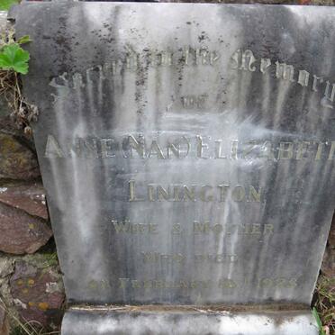LININGTON Anne Elizabeth -1925