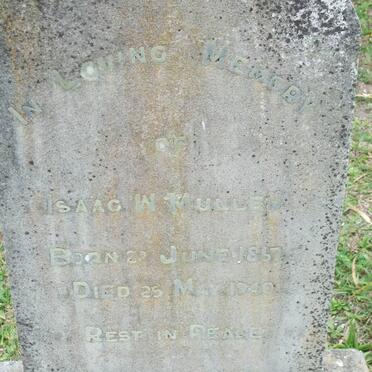 MULLER Isaac W. 1867-1940