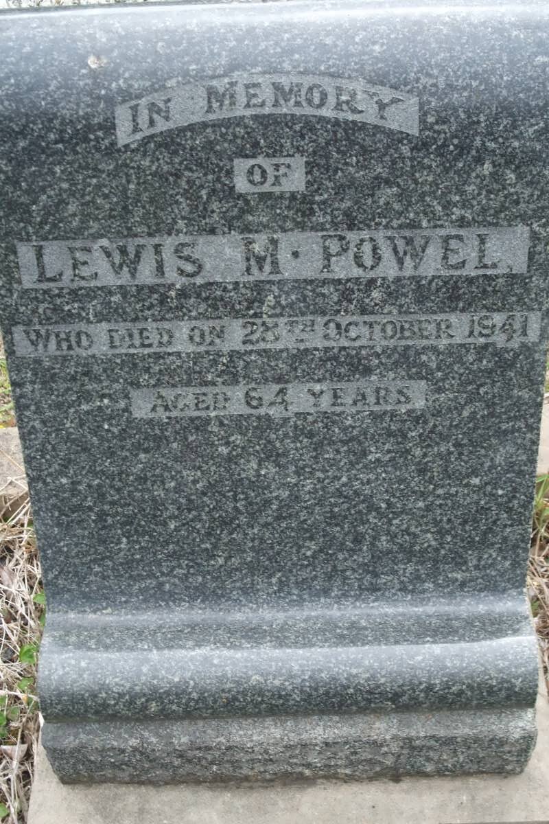 POWEL Lewis M. -1941