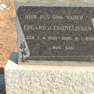 CORNELISSEN Eduard J. 1898-1969