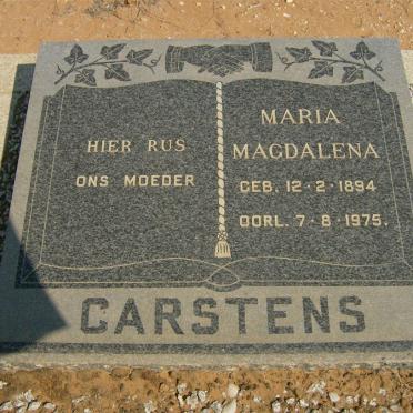 CARSTENS Maria Magdalena 1894-1975