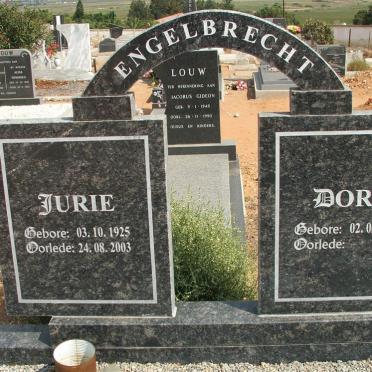 ENGELBRECHT Jurie 1925-2003 &amp; Dora 1927-
