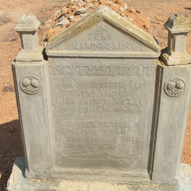 KOTZE Gert Andries 1893-1948