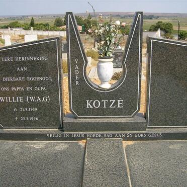 KOTZÉ W.A.G. 1939-1996