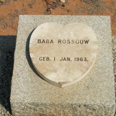 ROSSOUW Baba -1963