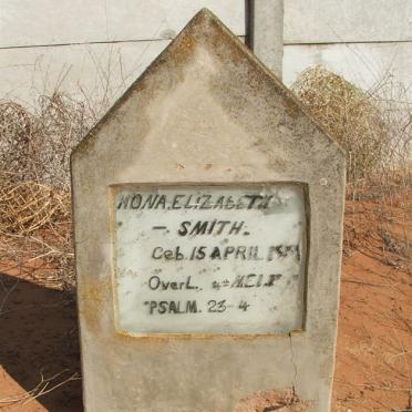 SMITH Mona Elizabeth 