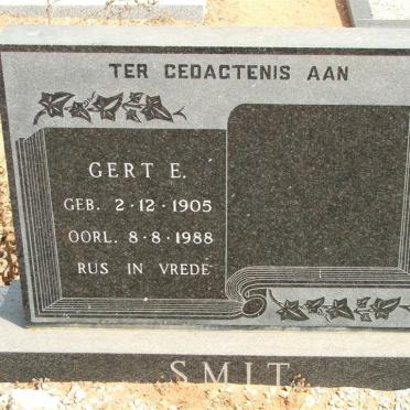 SMIT Gert E. 1905-1988