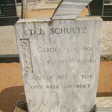 SCHULTZ D.J. 1906-1980