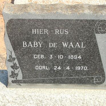 WAAL Baby, de 1894-1970