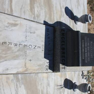ENGELBRECHT Johannes 1875-1956 &amp; Elizabeth 1874-1949 :: SAWYER Maria nee ENGELBRECHT 1905-1987