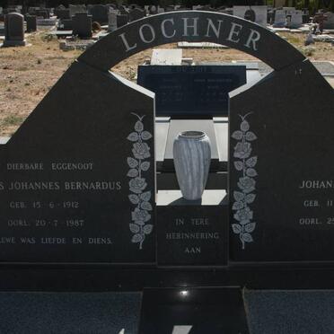 LOCHNER Thomas Johannes Bernardus 1912-1987 &amp; Johanna Maria 1904-1998