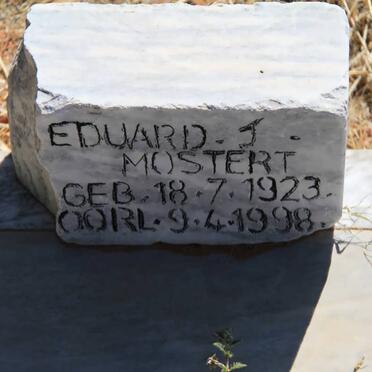 MOSTERT Eduard J. 1923-1998