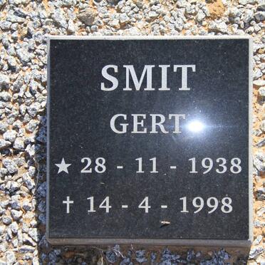 SMIT Gert 1938-1998