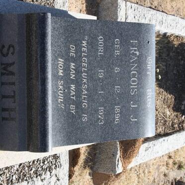 SMITH Francois J.J. 1896-1973