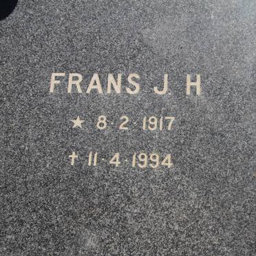 SMIT Frans J.H. 1917-1994