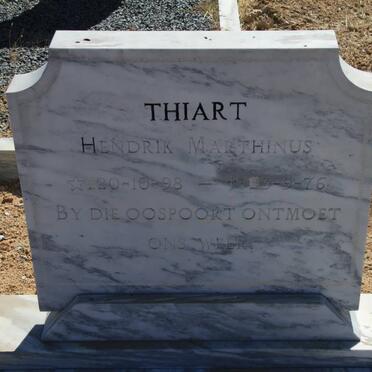 THIART Hendrik Marthinus 1898-1976