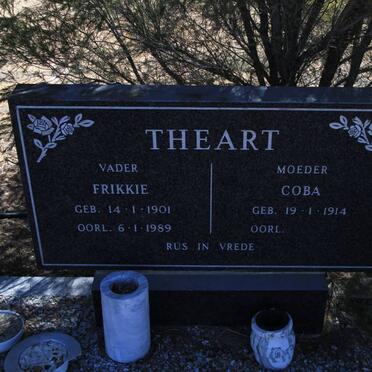 THEART Frikkie 1901-1989 &amp; Coba 1914-